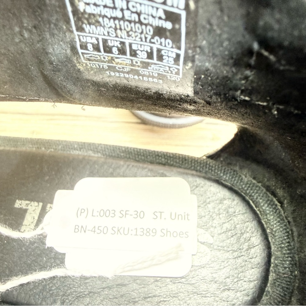 Sorel Wedges Women's size  8 Joanie Black Leather Espadrille Sandals Shoes - Picture 8 of 8